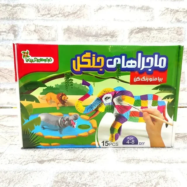 رنگم کن حیوانات جنگل